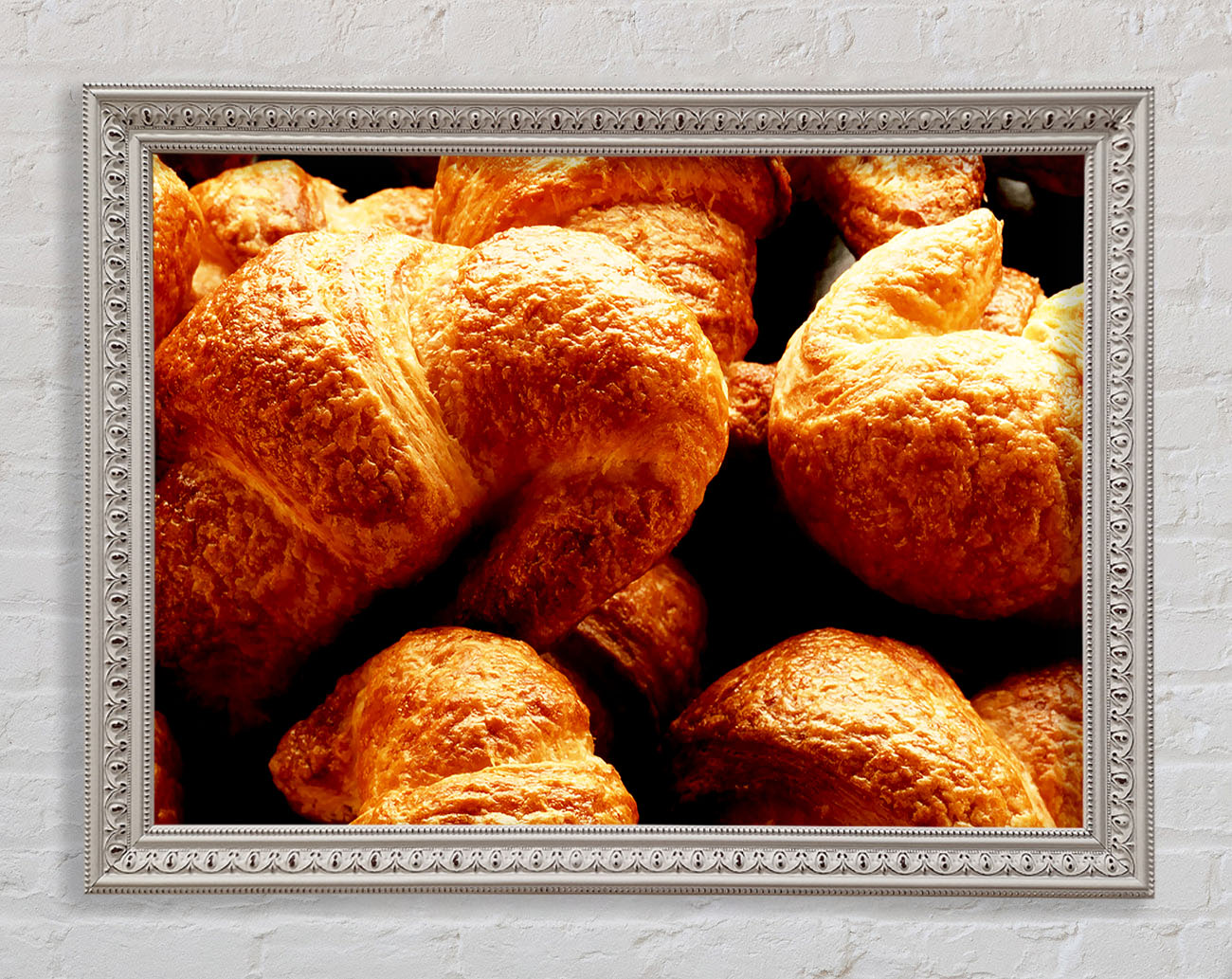 Croissant Galour Framed Wall Art