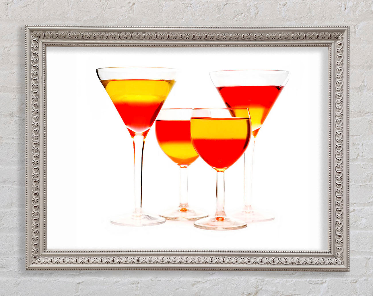 Anyone For Mixed Cocktails Framed Wall Art