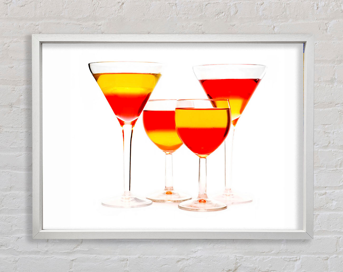Anyone For Mixed Cocktails Framed Wall Art