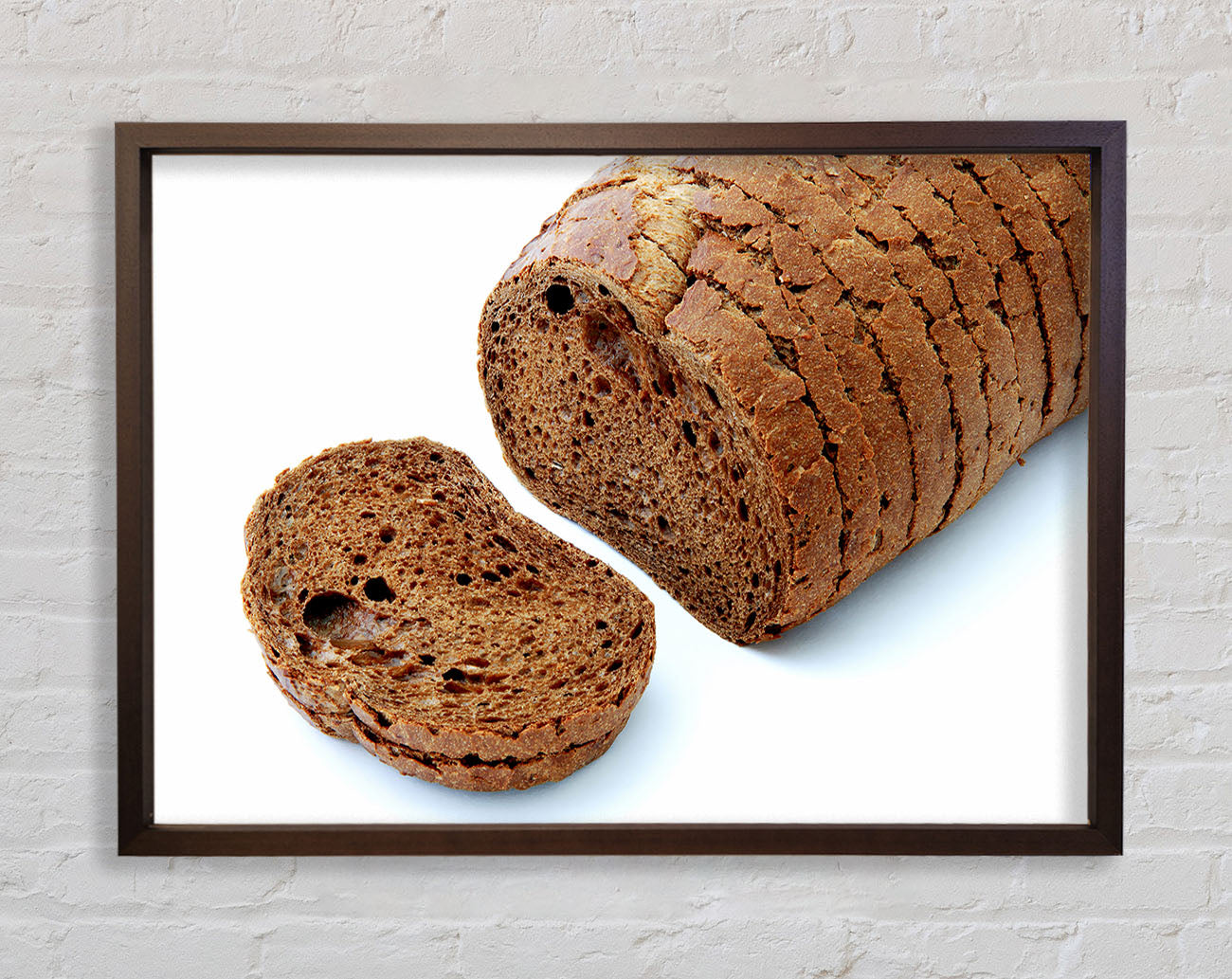 Brown Bread Framed Wall Art