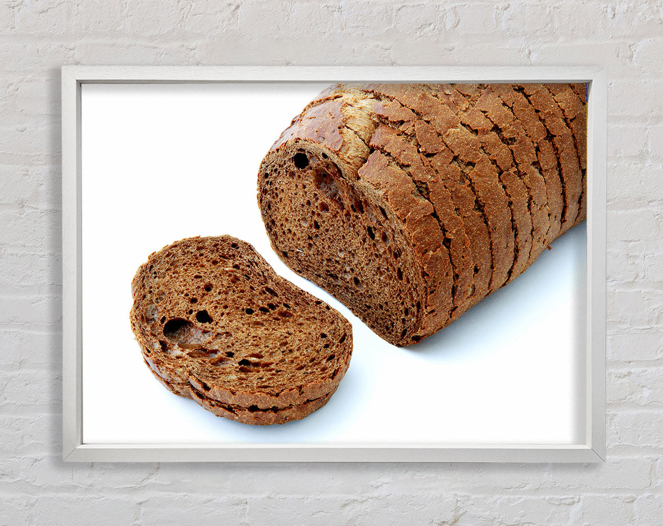 Brown Bread Framed Wall Art