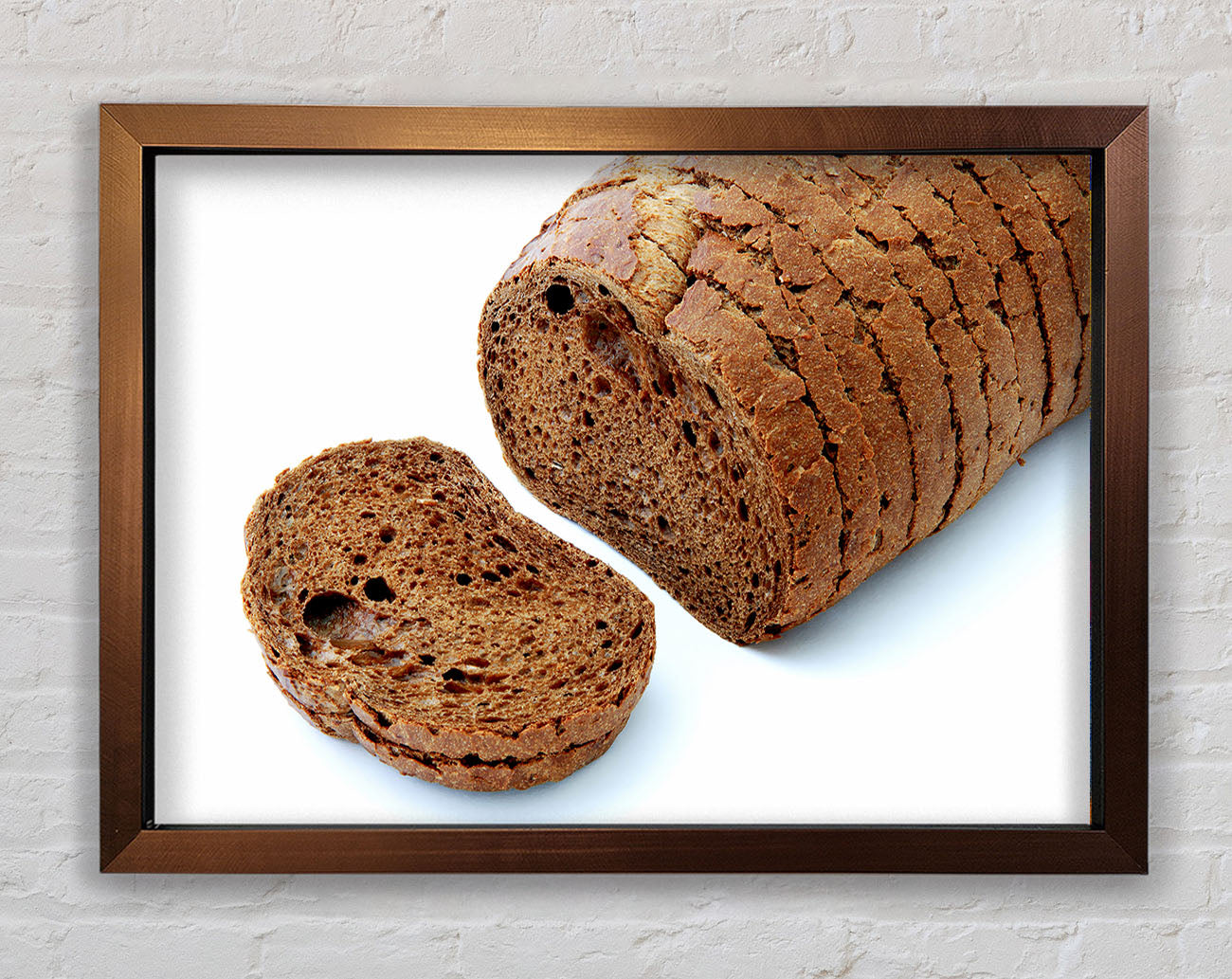 Brown Bread Framed Wall Art