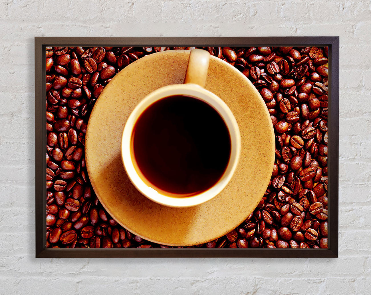 Coffee Bean Galour Framed Wall Art