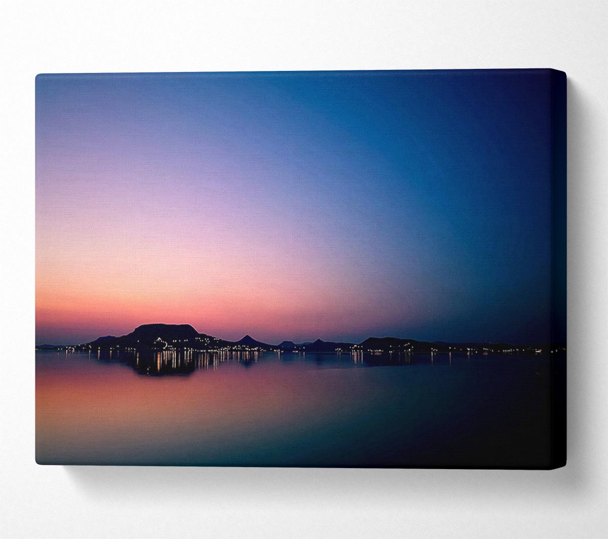 Peaceful Lake Canvas Wall Art