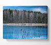 Ice Lake Canvas Wall Art