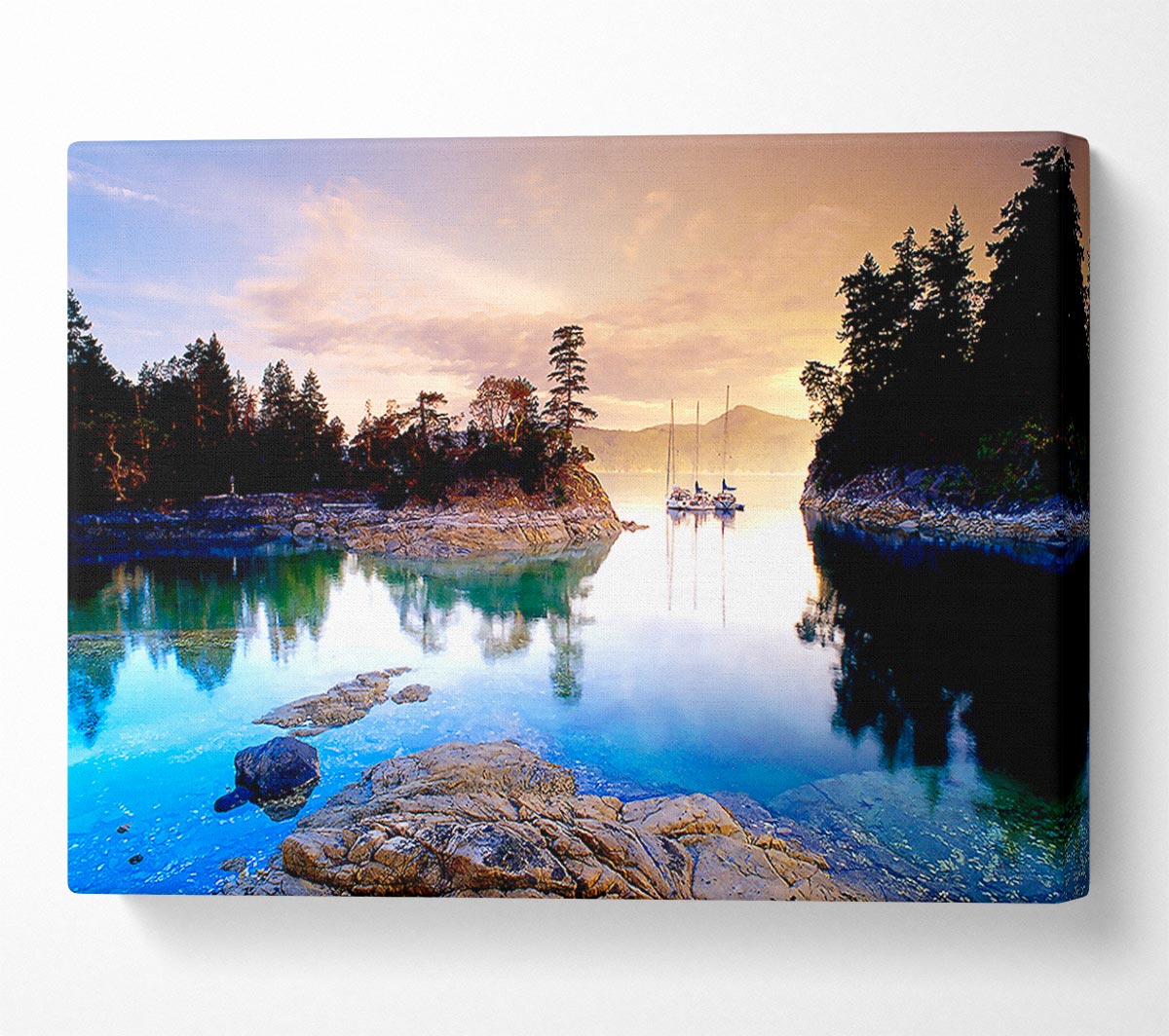 Curme Islands Canvas Wall Art