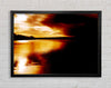 Chocolate River Treeline Framed Wall Art