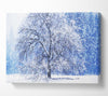 Snow Falling Canvas Wall Art
