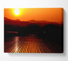 Rice Field Canvas Wall Art