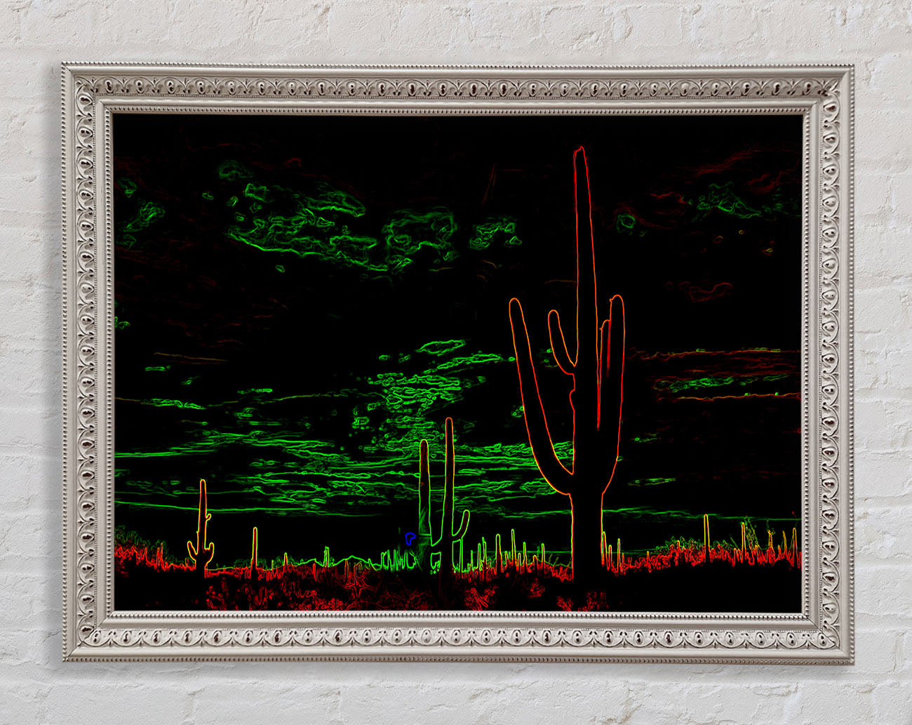 Cactus Framed Wall Art