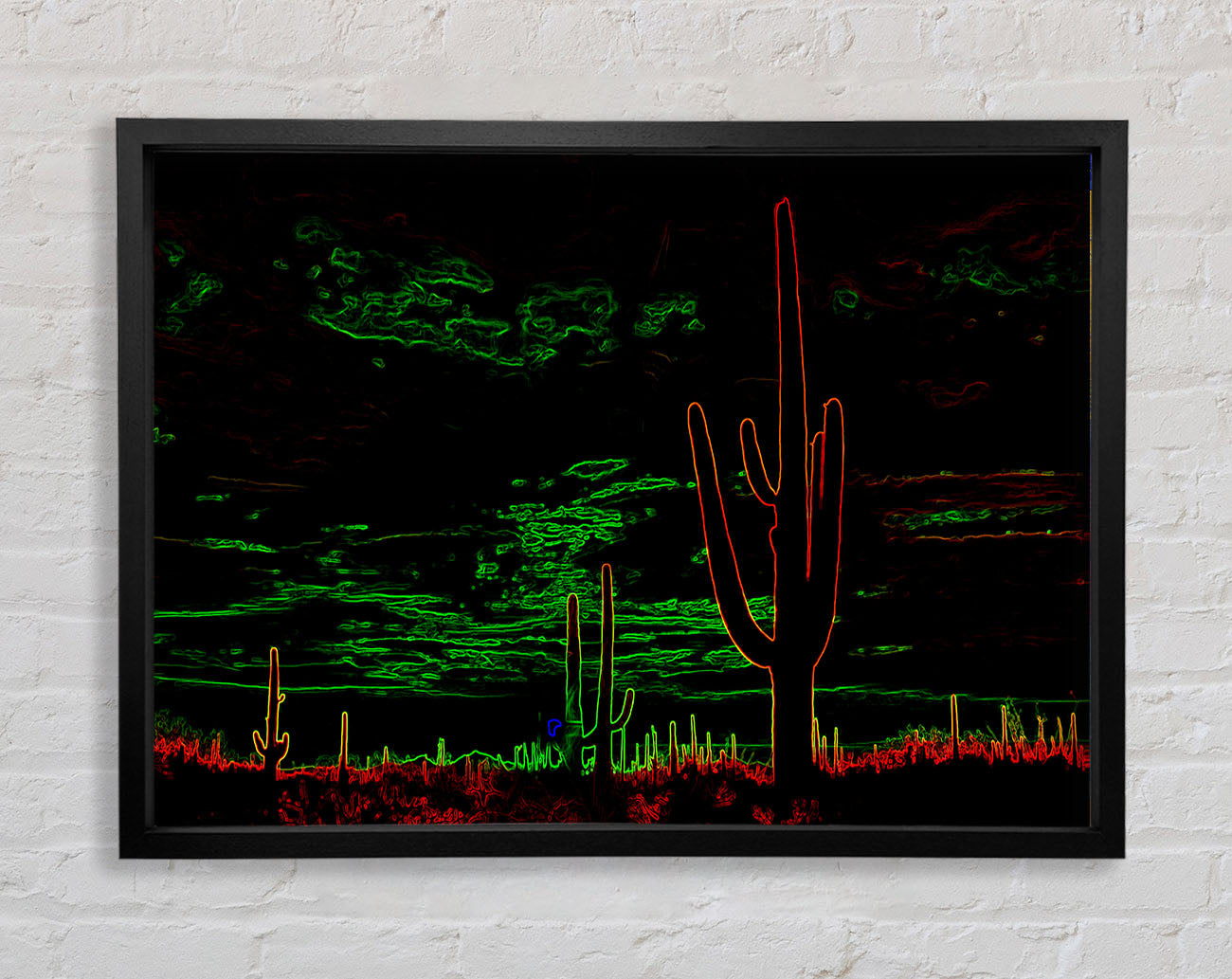 Cactus Framed Wall Art