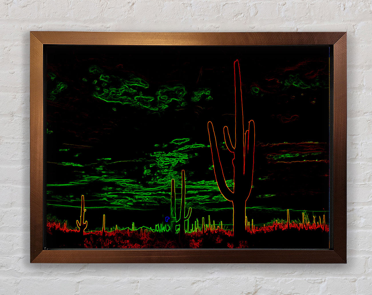 Cactus Framed Wall Art