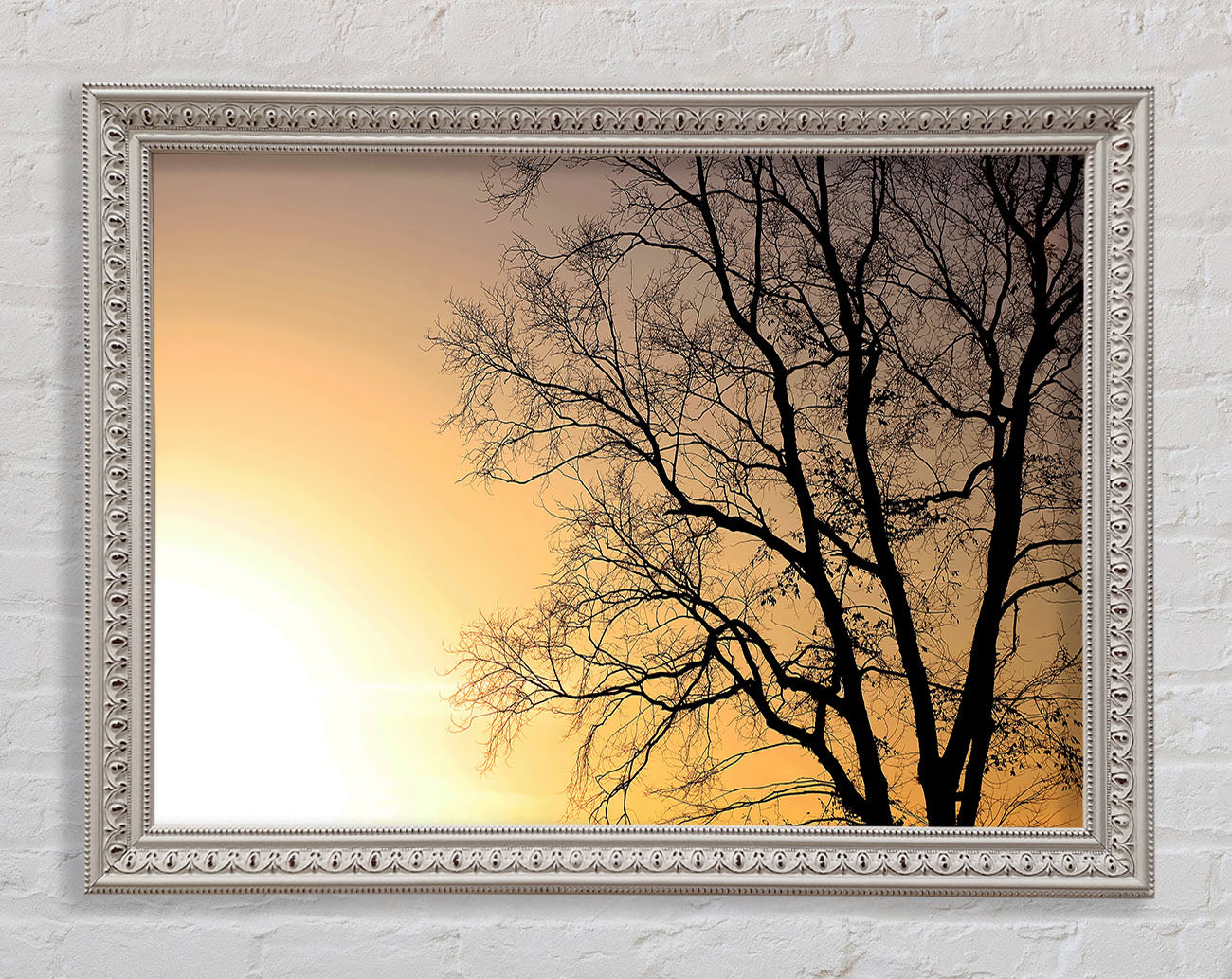 Calm Winter Sun Framed Wall Art