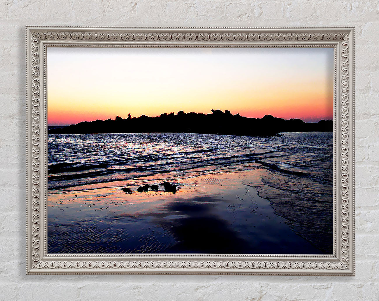 Along The Coast Framed Wall Art