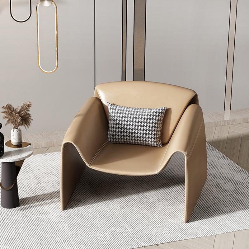 U Shape Armchair, Leather