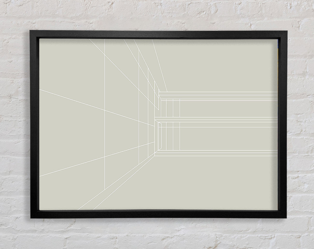 Building Plan Framed Wall Art