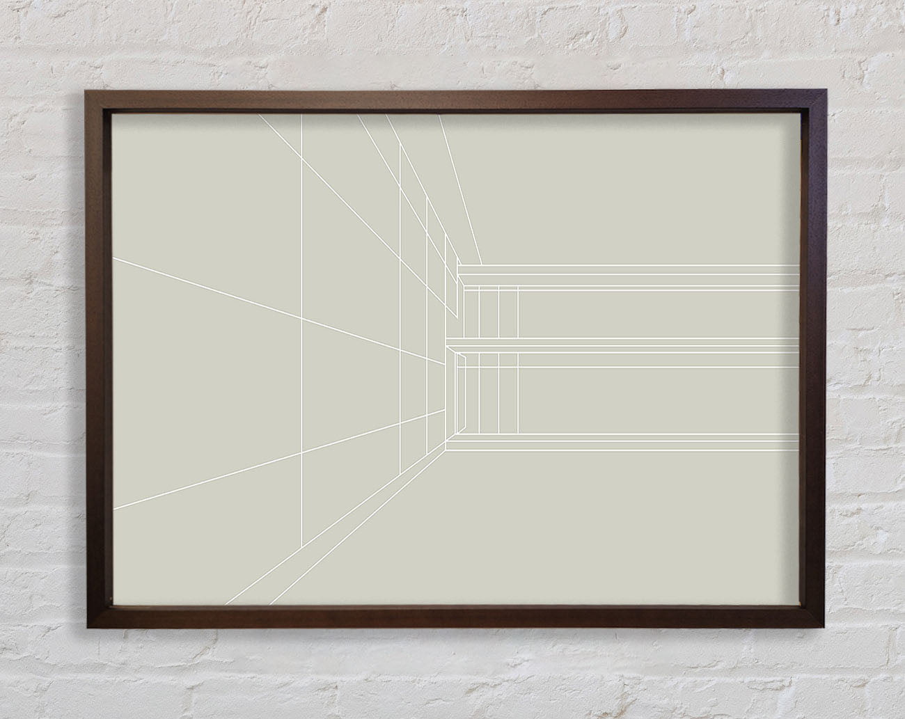 Building Plan Framed Wall Art