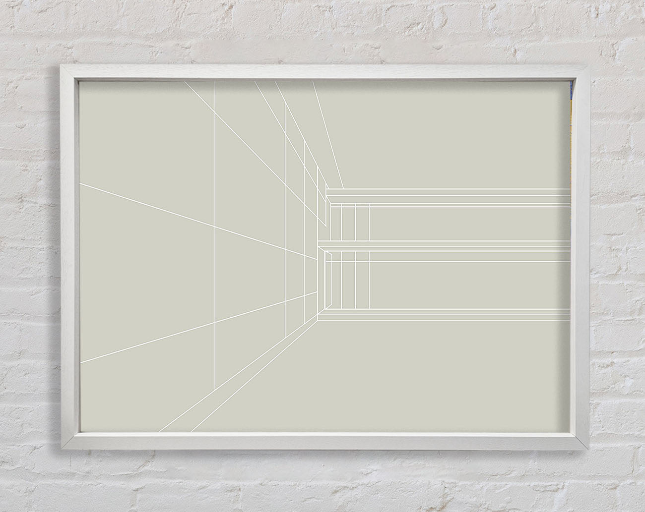 Building Plan Framed Wall Art