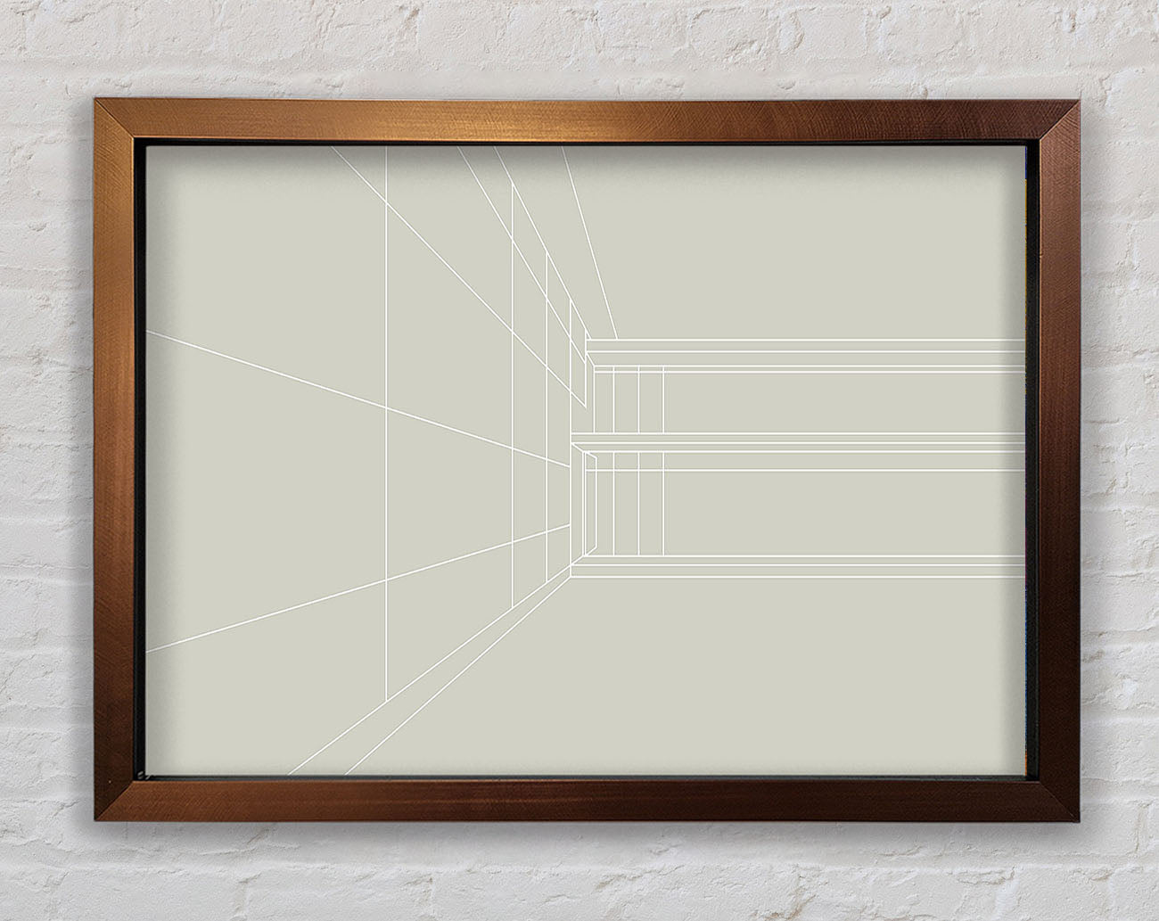 Building Plan Framed Wall Art