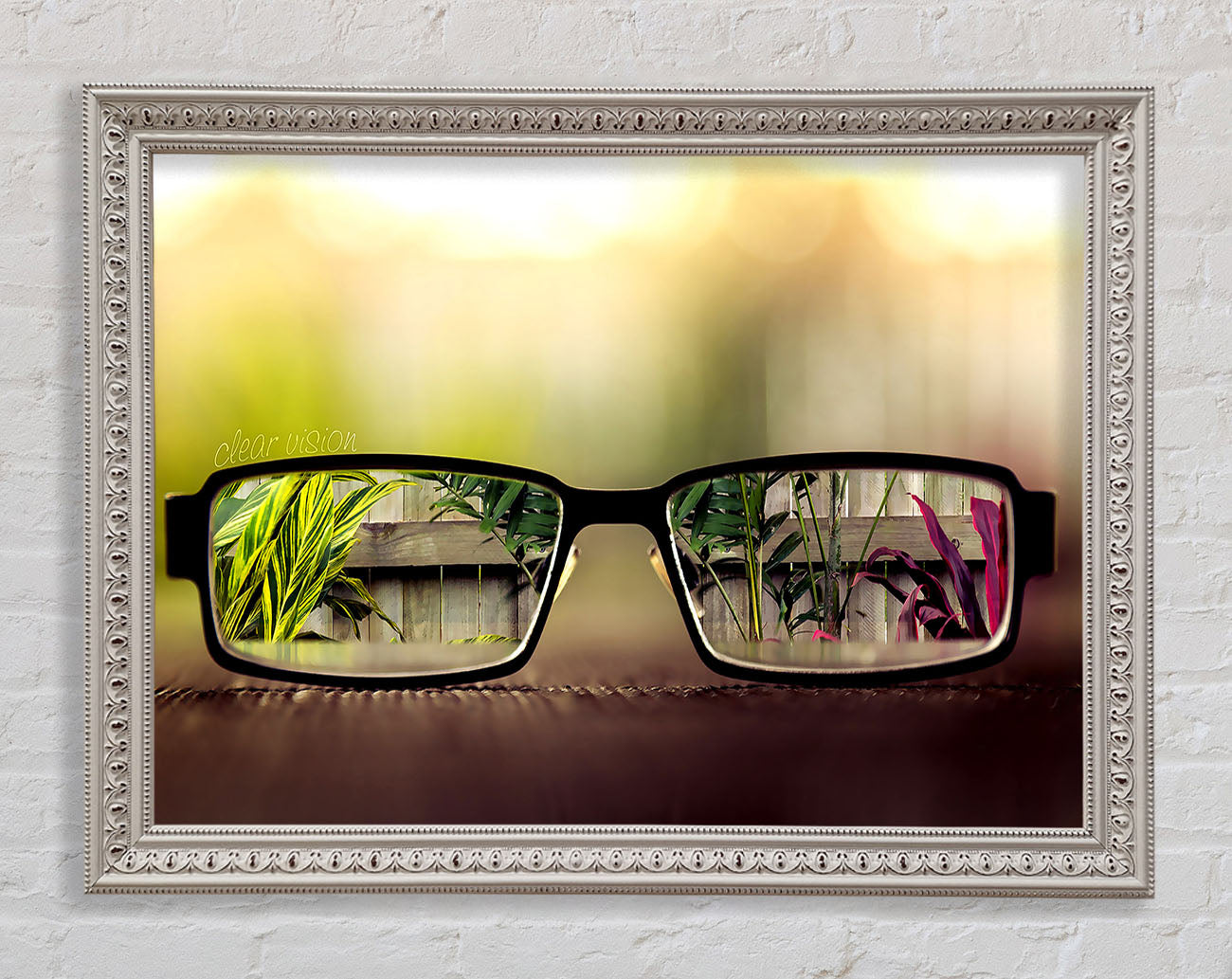 Clear Vision Framed Wall Art