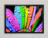 Colourful Flower Framed Wall Art