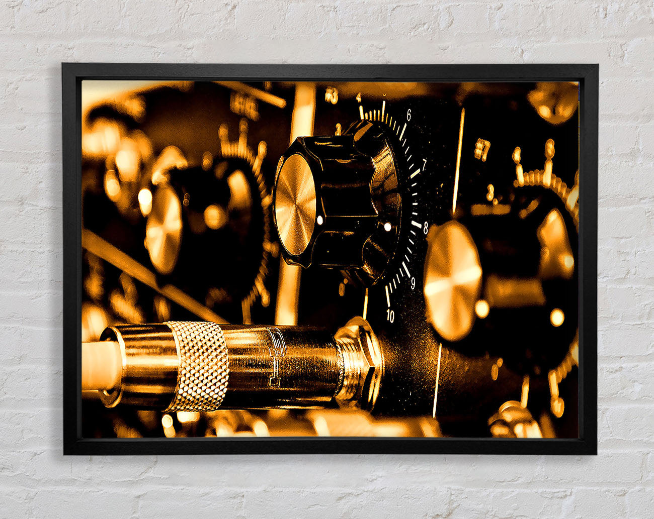 Controls Framed Wall Art