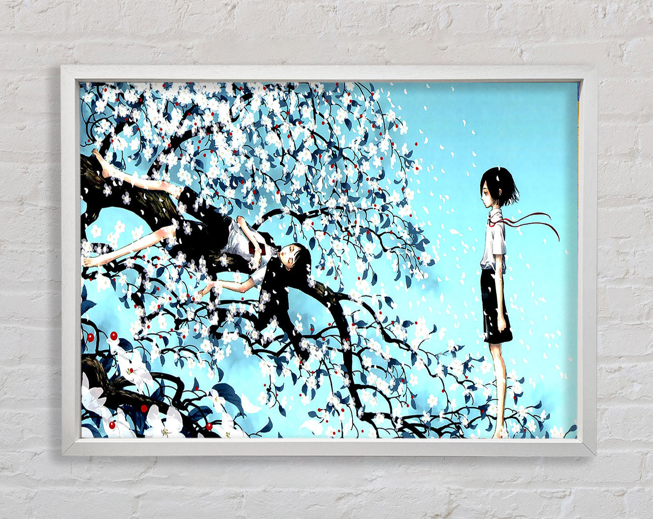 Blowing Wind Framed Wall Art