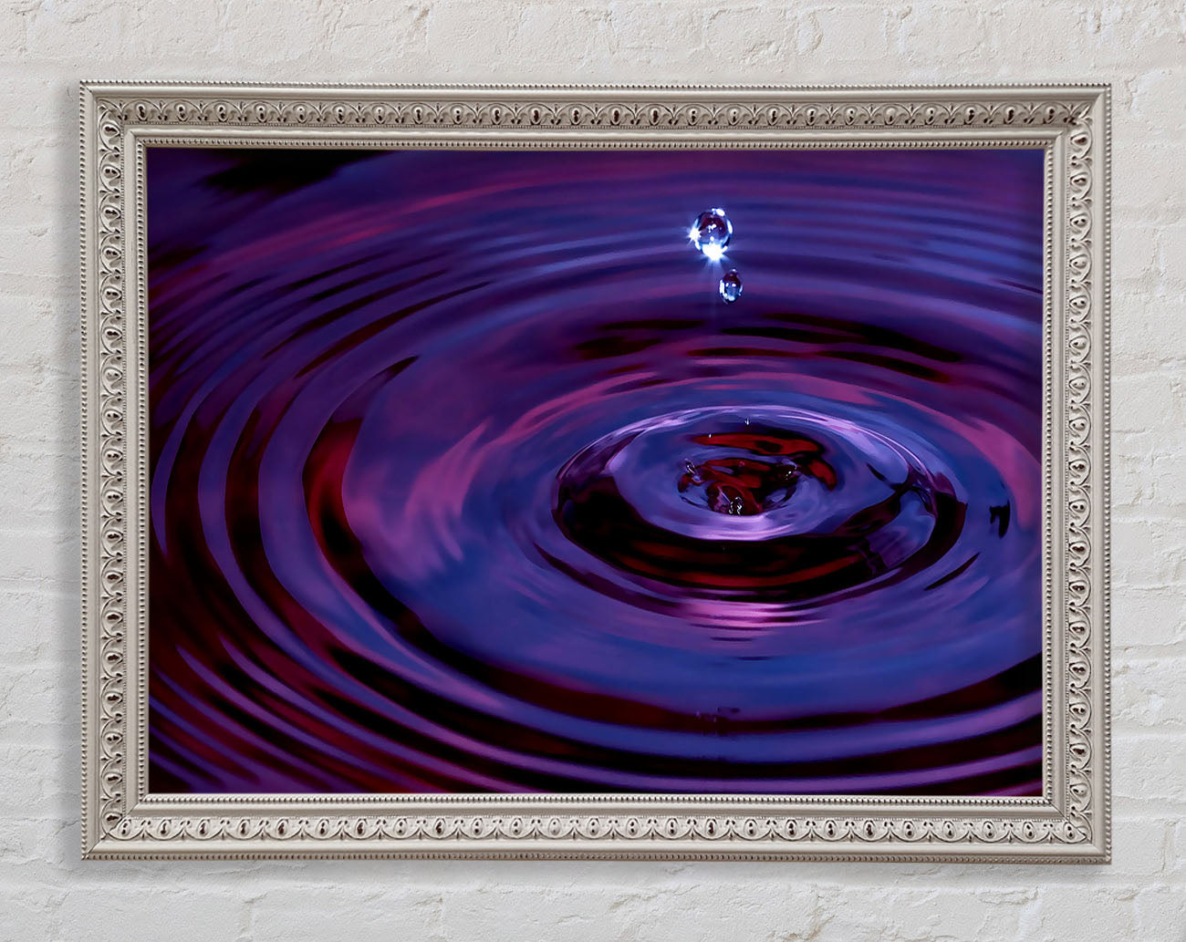 Abstract Drop Framed Wall Art