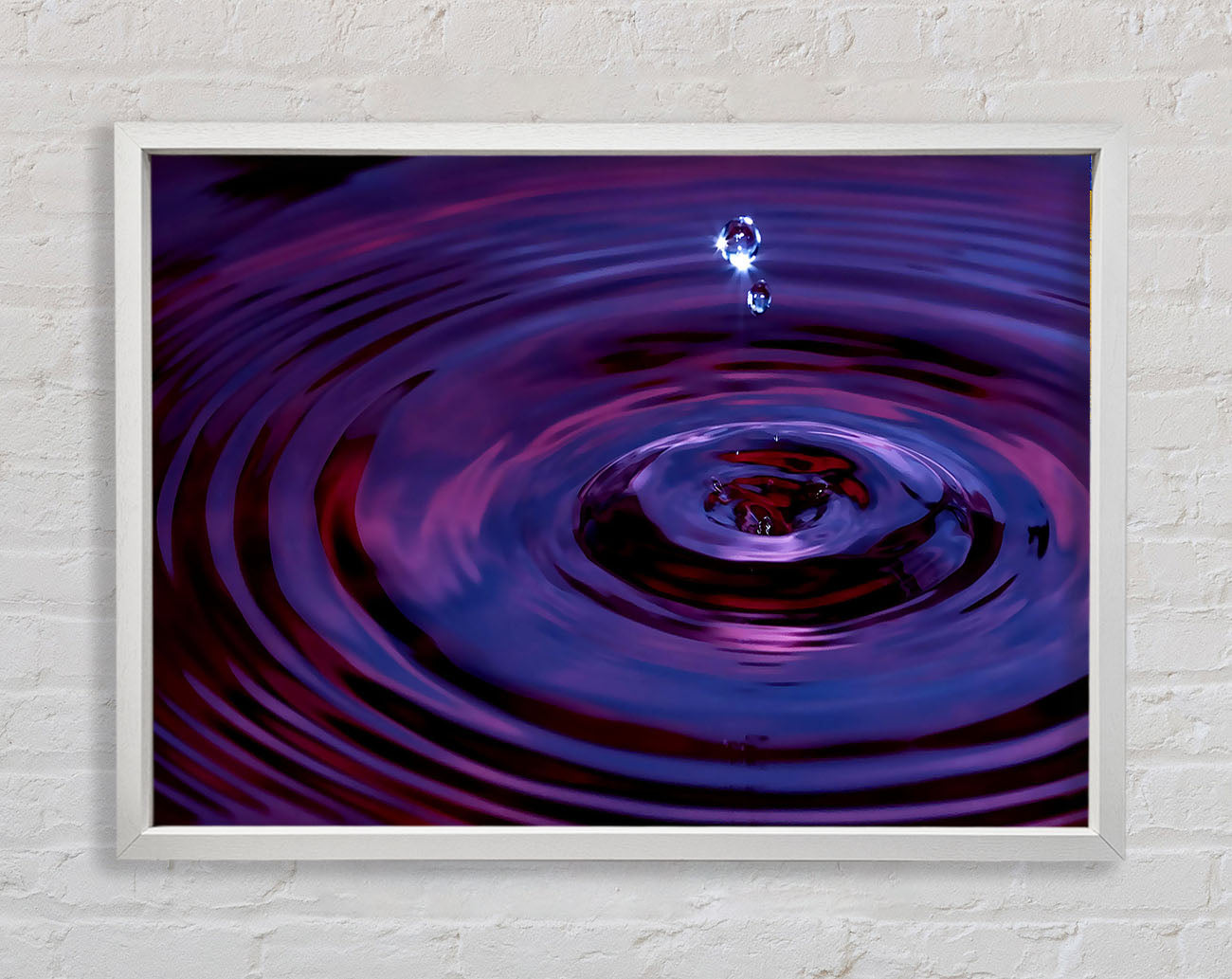 Abstract Drop Framed Wall Art