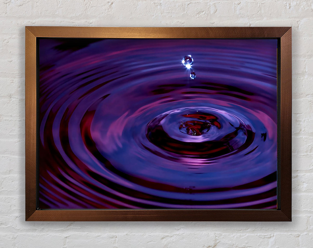 Abstract Drop Framed Wall Art