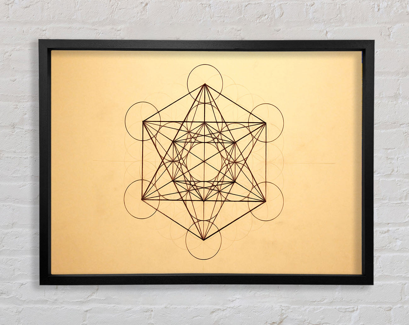 Architects Cube Framed Wall Art