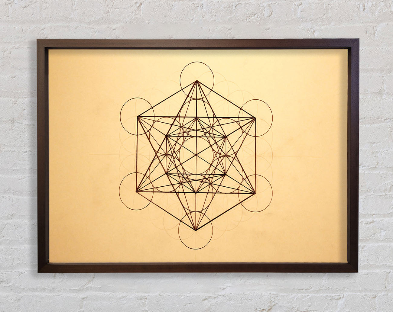 Architects Cube Framed Wall Art