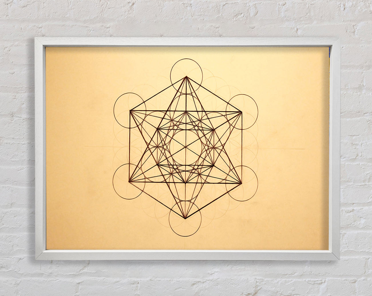 Architects Cube Framed Wall Art