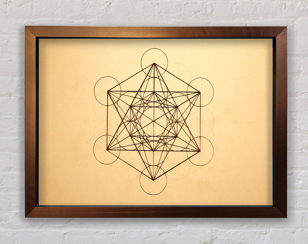 Architects Cube Framed Wall Art