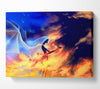 Dragon Fairy Love Canvas Wall Art