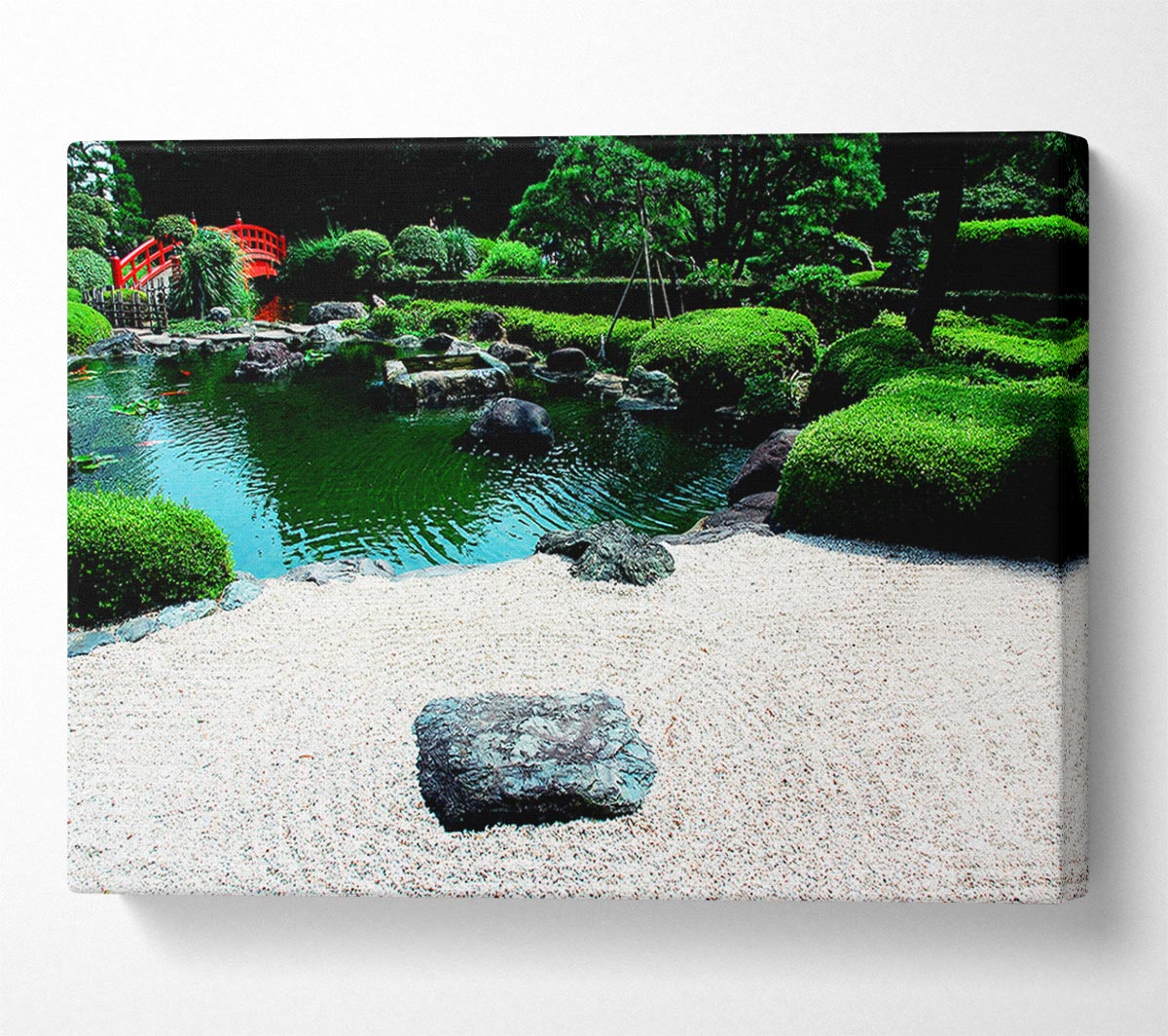 Peaceful Chinese Garden Canvas Wall Art