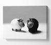 The Black Sheep Of The Family Canvas Wall Art