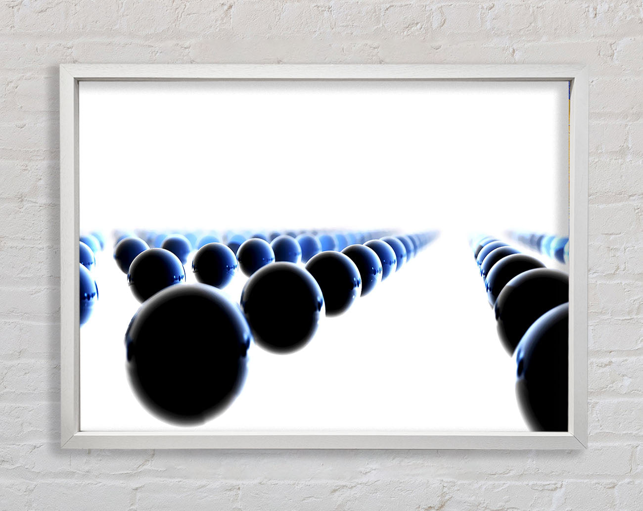 Black Ball Line-Up Framed Wall Art
