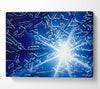 Winter Sun Rays Canvas Wall Art
