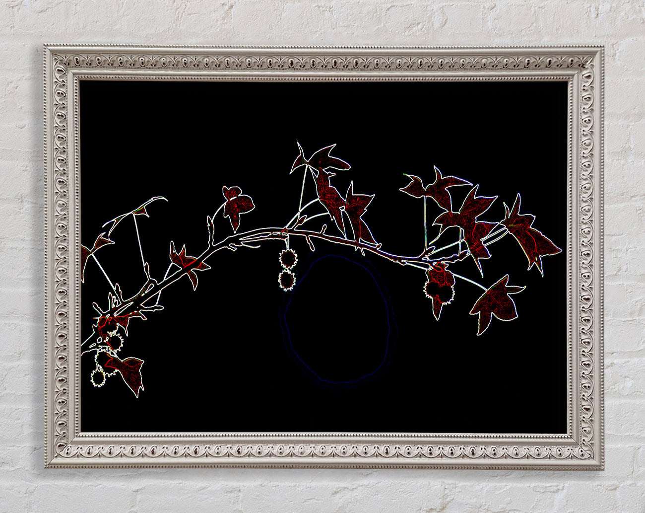 Berry Bush Framed Wall Art