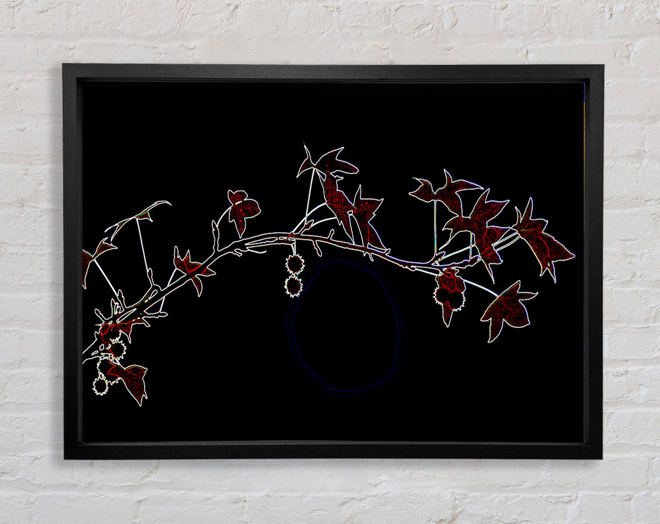 Berry Bush Framed Wall Art