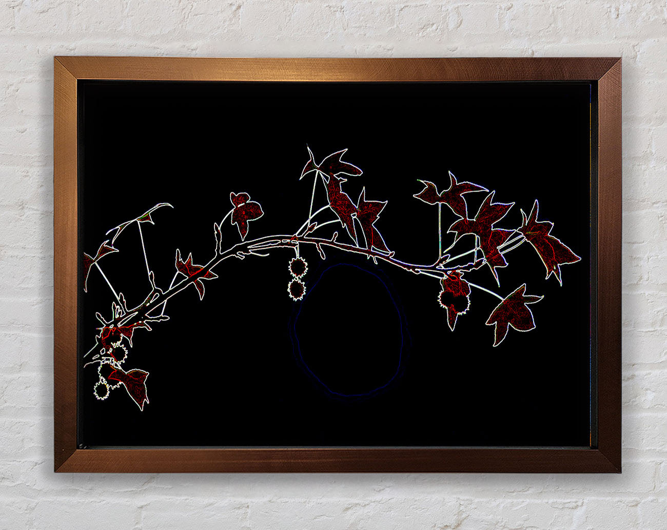 Berry Bush Framed Wall Art