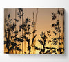 Sunlight Through The Reeds Canvas Wall Art