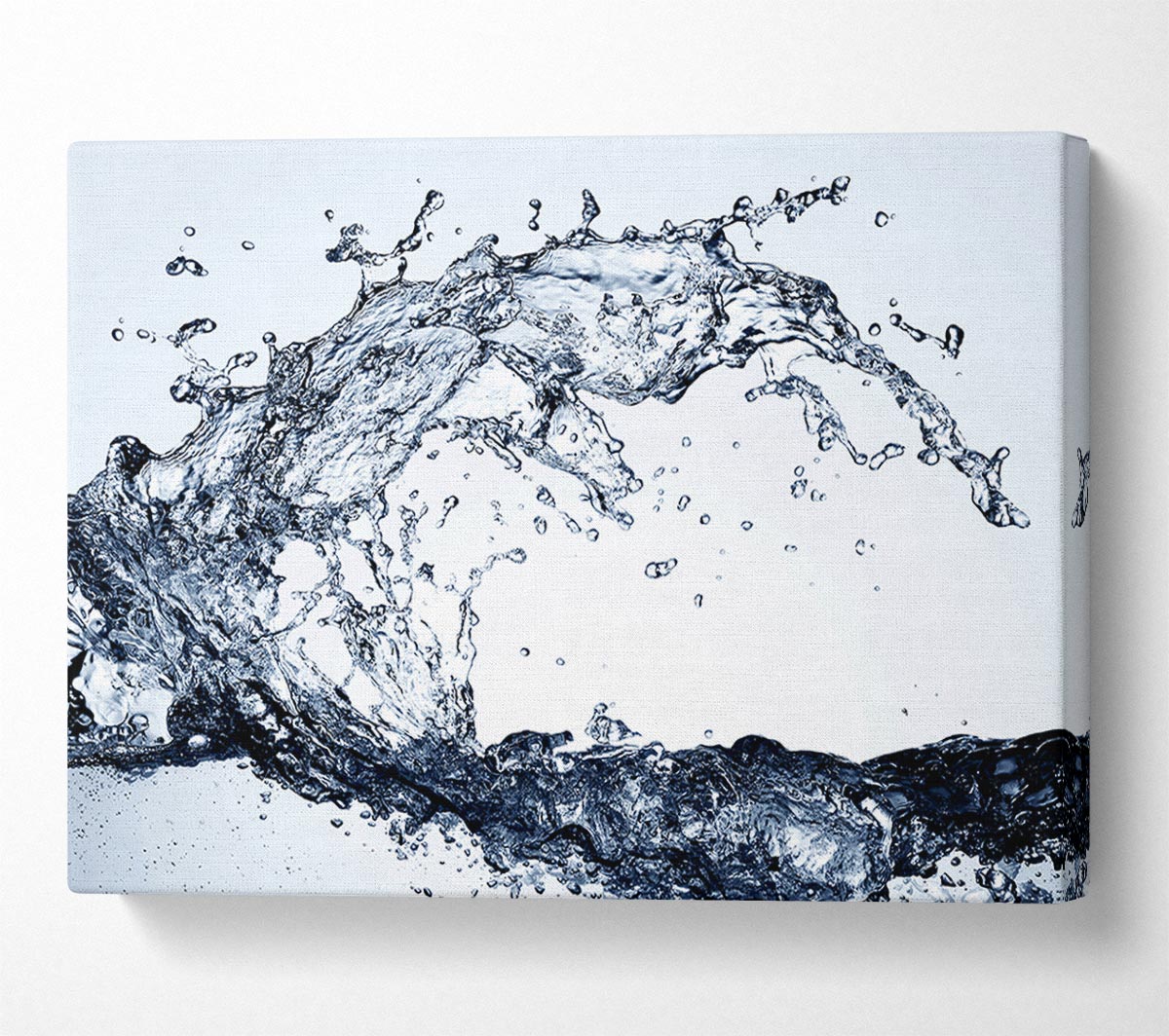Tidel Wave Water Canvas Wall Art