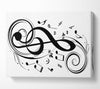 Musical Note Canvas Wall Art