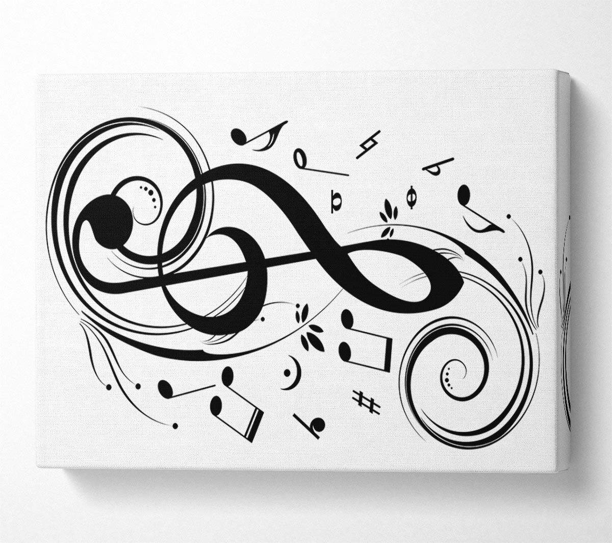Musical Note Canvas Wall Art
