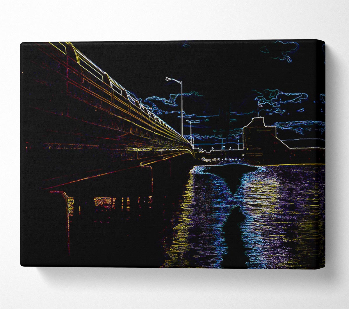Water Front Canvas Wall Art