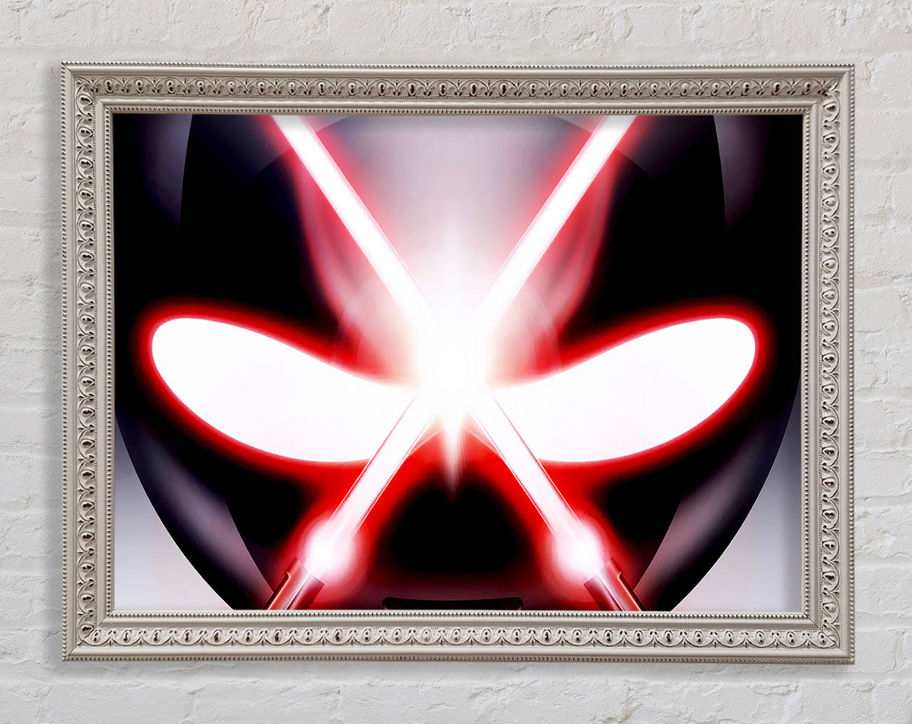 Alien Eyes Framed Wall Art