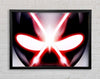 Alien Eyes Framed Wall Art
