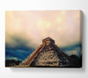 Mexicos Ancient Monument Canvas Wall Art